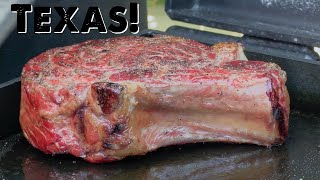 Texas Bone-In Ribeye Steak, Reverse Sear on the Lone Star Grillz | Ballistic BBQ