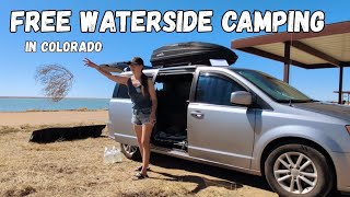 FREE Camping at Lake Meredith Reservoir 🌊 | Peaceful Lakeside Boondocking in Colorado