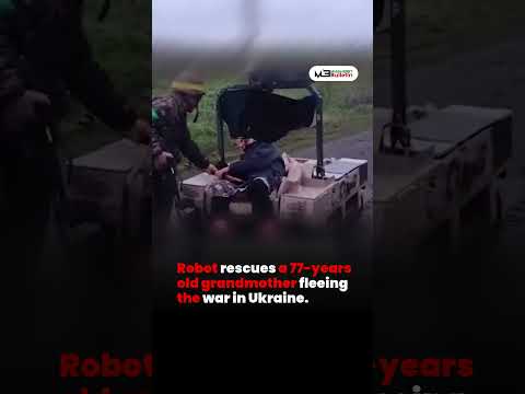 Ukrainian Forces Deploy Ground Robot to Save Elderly Woman from Frontline Danger