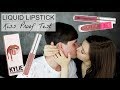 LIQUID LIPSTICK KISS PROOF TEST