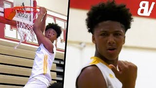 #1 8th Grader Mikey Williams Plays Against VARSITY High School Players! DUNKS &amp; Shows Off RANGE!