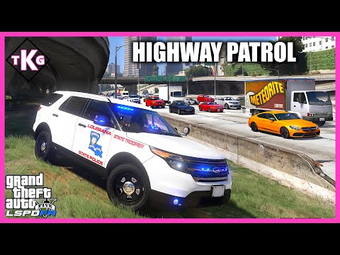 GTA 5 LSPDFR LOUSIANA HIGHWAY PATROL| GTA 5 LSPFR ROLEPLAY EP157 (GTA 5 PC MODS) 4K
