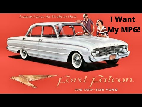 Thumbnail for These Falcon Ads Really Hype MPG!! [1960 Ford Falcons] by Obvio!, Pony car, Full-size, 1960 Ford, Car, Vehicle, Van, Sedans, Station wagon