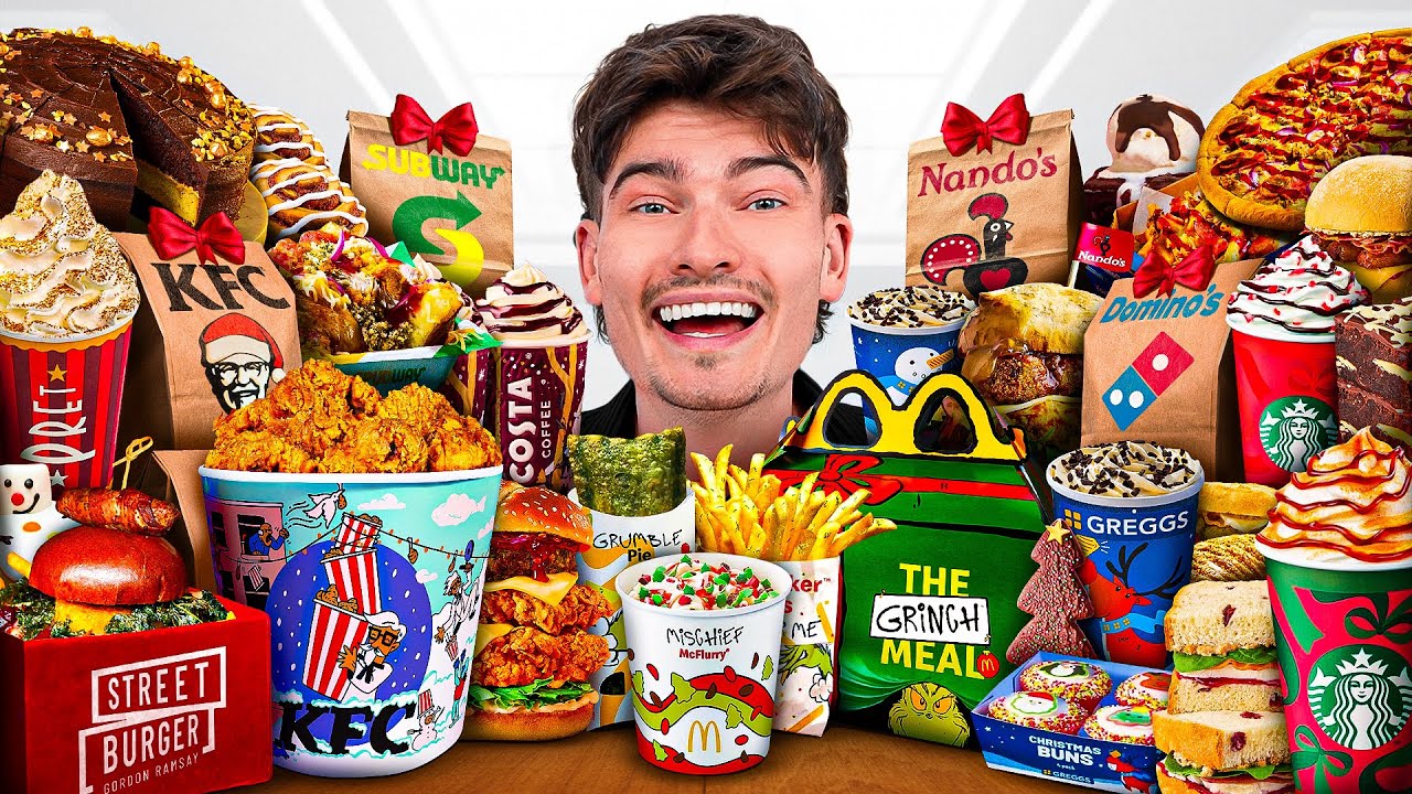 We Tested Every Fast Food Christmas Menu