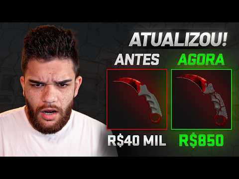 CS2 UPDATED AND THE SKINS MARKET CRASHED (the price of skins will change forever)