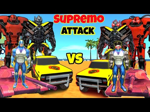 New Supremo Attack Mission in Vice Town | New Mission | Rope Hero Vice Town | Gamer Blasty