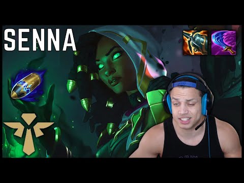 💥 Tyler1 TRYING OUT FIRST STRIKE ON SENNA | Senna Support Gameplay | Preseason 12 ᴴᴰ