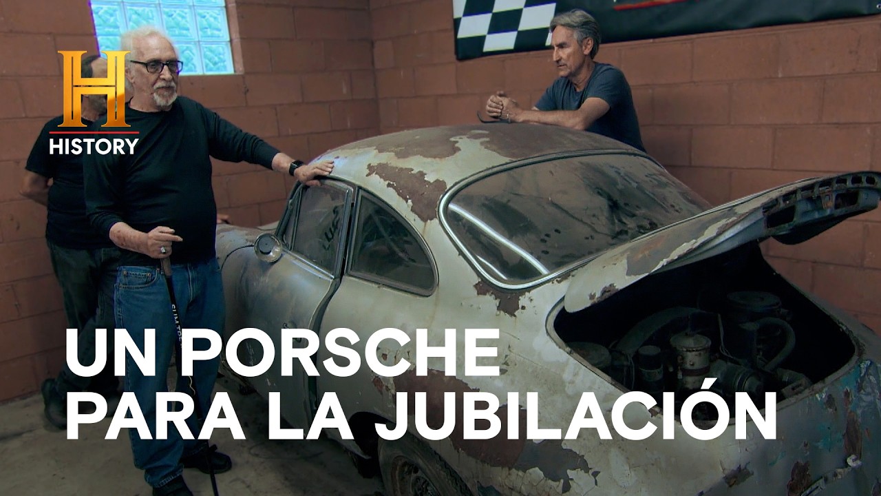 Porsche 356 DESTRUÍDO PERO COMPLETO - CAZADORES DE TESOROS