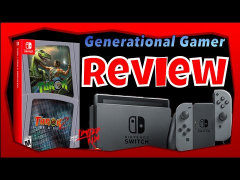 Limited Run Games Nintendo Switch Collection -  Remastered Turok and Turok 2 - Unboxing & Review