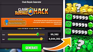 I tried Clash Royale "Gem Generators" so you don