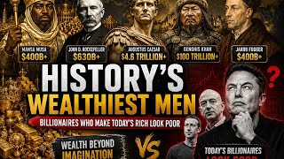 History's Wealthiest Men: Billionaires Who Make Today's Rich Look Poor