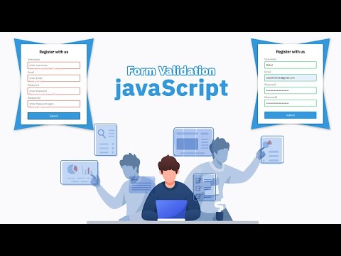 Complete Javascript Form Validation 2020