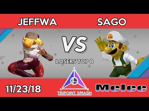 Tripoint Smash 37 - Losers Top 8 - JeffWa (Sheik) Vs. Sago (Luigi/Marth)