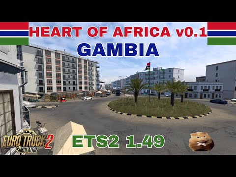 ETS2 1.49 HEART OF AFRICA v 0.1  by Ciezarowkarz