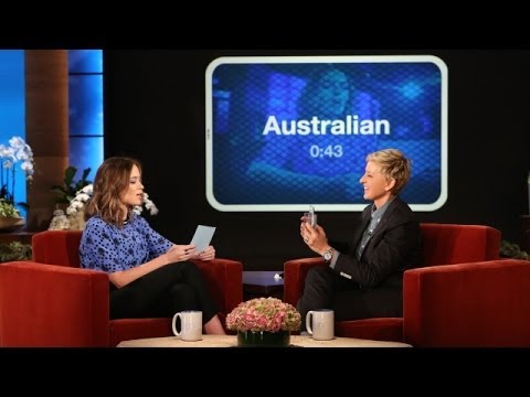 Emily Blunt and Ellen Play 'Heads Up!'