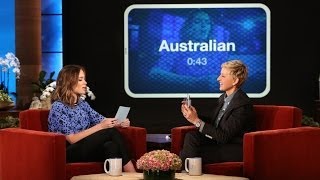 Emily Blunt and Ellen Play 'Heads Up!'