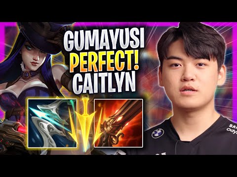 GUMAYUSI PERFECT GAME WITH CAITLYN! - T1 Gumayusi Plays Caitlyn ADC vs Samira! | Season 2023