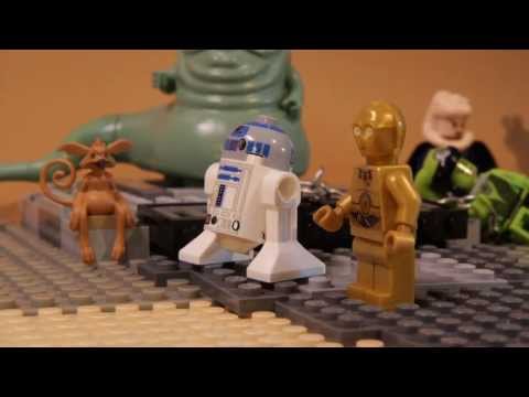 LEGO Star Wars Stop Motion Animation Jabba's Palace