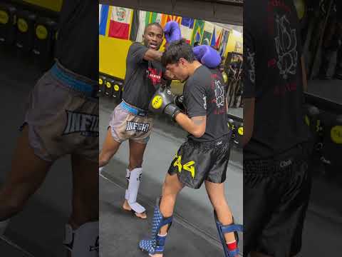 Catch the Kick → Drop Step → Counter Knee | Muay Thai