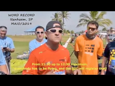 Record Mundial ParaMotor - Itanhaém (04.05.2019)