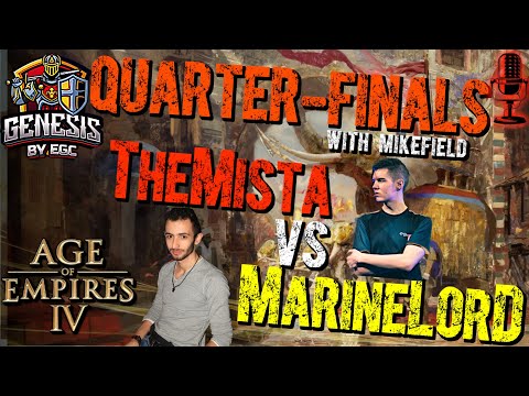 TheMista vs MarineLorD Bo5 | GENESIS Tournament Quarter-Finals | Age of Empires IV