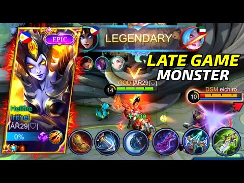 Offlane Irithel Late Game Moster! - Supreme No.1 Irithel |ÂŘ29|♡| - Mobile Legends