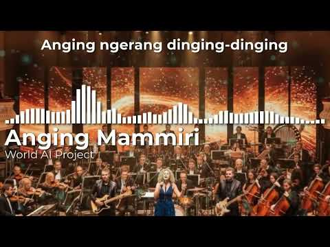 Anging Mammiri || Orchestral AI Cover