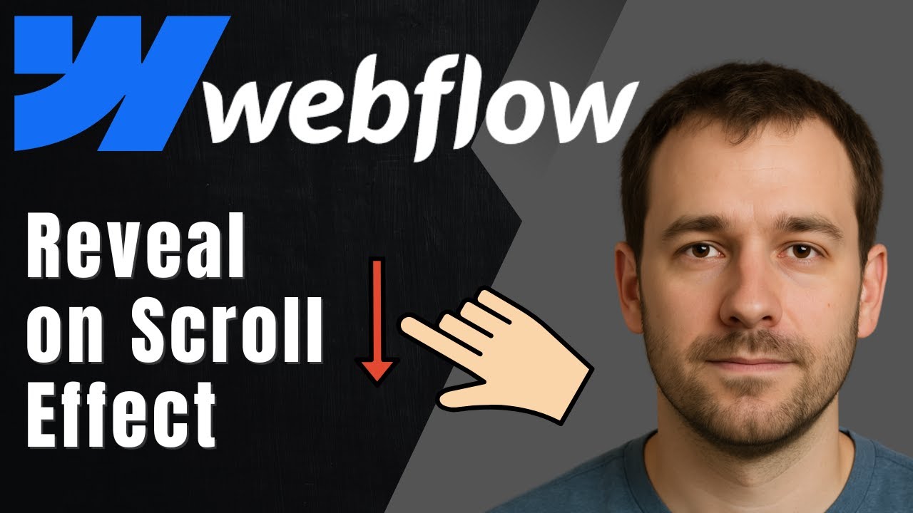 Webflow: How to Create Reveal on Scroll Animation (Smooth Scroll Interaction)