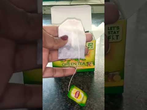 Lipton Honey Lemon Green Tea #shorts #short #greentea #lipton