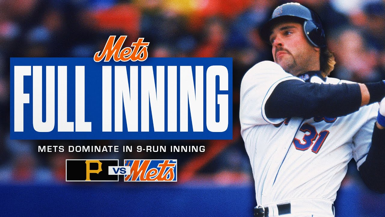 Mets Power Past Pirates with 9-Run Inning | FULL INNING