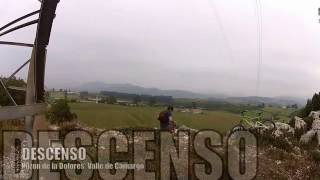 preview picture of video 'DESCENSO MTB, BTT Valle de Camargo, Pozon de la Dolores 1'