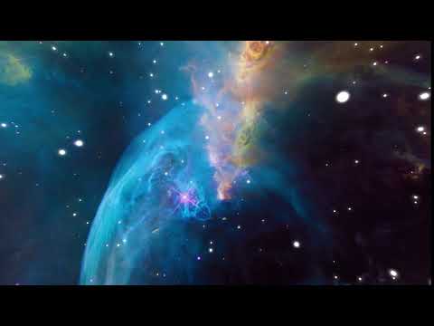 nebula eye of god from near  clip footage