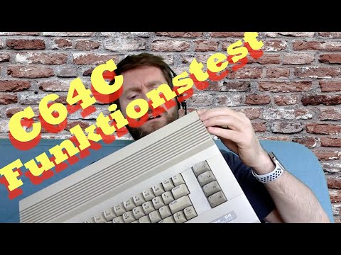 C64 Spielzeit *Hardware* C64C Funktionstest