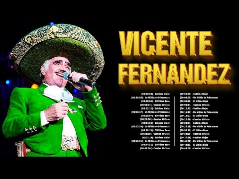VICENTE FERNANDEZ Greatest Hits Full Abum ~ The Best Song Of VICENTE FERNANDEZ