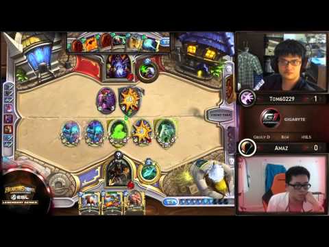Tom60229 vs Amaz | Redemption Tournament: Group D - Semifinal | ESL Hearthstone Legendary Series