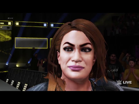WWE 2K18 - Bayley vs Nia Jax | RAW