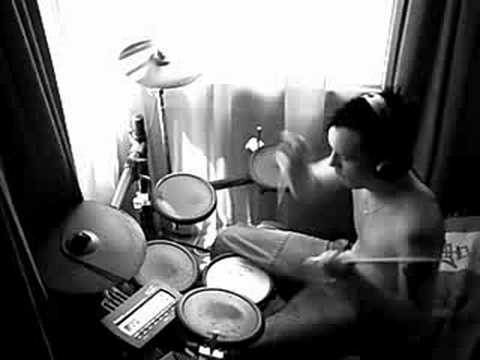 sum 41 no brains drum cover video thumbnail