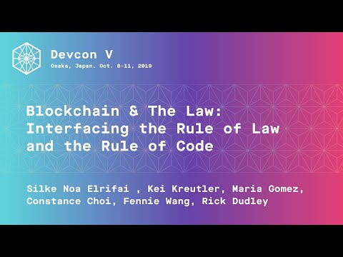 Blockchain & The Law: interfacing the rule of law and the rule of code preview