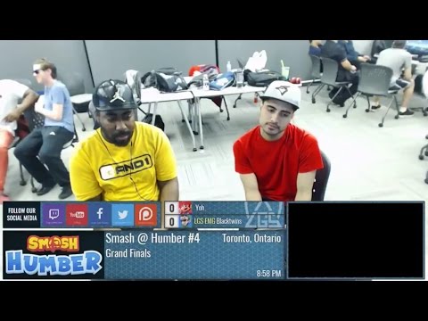 Smash @ Humber #4 - Blacktwins (Luigi) vs Yoh (Mario, Sheik) - Smash 4 Grand Finals