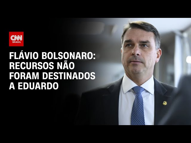 Áudio de Flávio: Recursos de filme não foram destinados a Eduardo, diz senador | CNN PRIME TIME