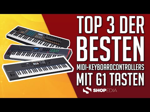 🏆 TOP 3 DER BESTEN USB/MIDI-KEYBOARDCONTROLLERS MIT 61 TASTEN 2023 ( VERGLEICH & TEST )