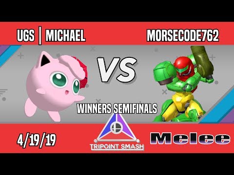 Tripoint Smash 57 - Winners Semifinals - UGS | Michael (Jigglypuff) Vs. Morsecode762 (Samus)