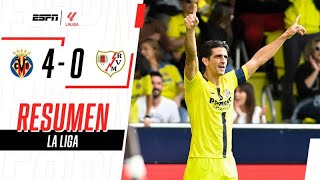 EL SUBMARINO AMARILLO APLASTÓ AL RAYO EN UNA RÁFAGA | Villarreal 4-0 Rayo Vallecano | RESUMEN