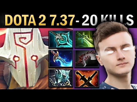 Juggernaut Gameplay Miracle with Gleipnir and 20 Kills - Kez Dota 2