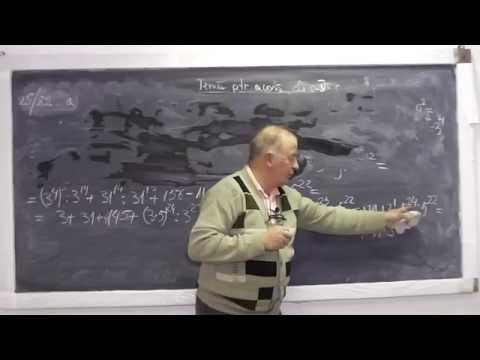 2/2 Lectia 700 - Cuburi si patrate perfecte | Operatii cu puteri | Factor comun - Tema Clasa 5