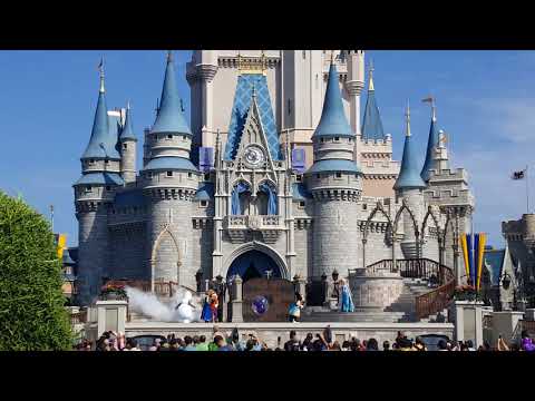 Disney World Orlando, Elsa och Anna, Fam Nauclér