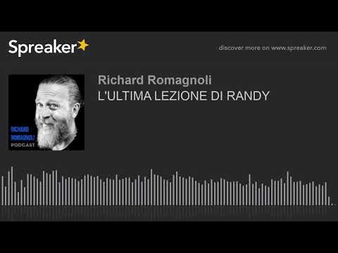 L'ULTIMA LEZIONE DI RANDY