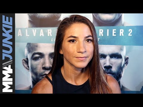 UFC Calgary: Tecia Torres full open workout media scrum