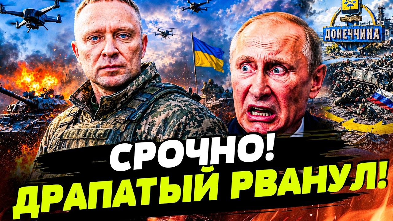 😱ДРАПАТЫЙ СПУСТИЛ КУРОК! В РФ ОБЪЯВИЛИ ТРАУР! НЕ ВЫЖИЛ НИКТО! ВСУ СДЕЛАЛИ ВС?