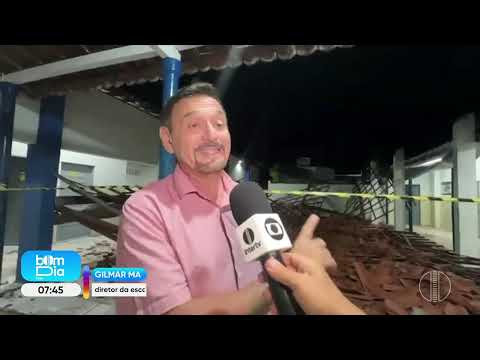 Bom Dia Inter RN - 8/5/2026 - Teto de escola municipal desaba em São Fernando, no Seridó Potiguar